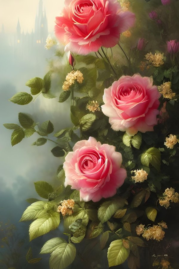 цветочные картины