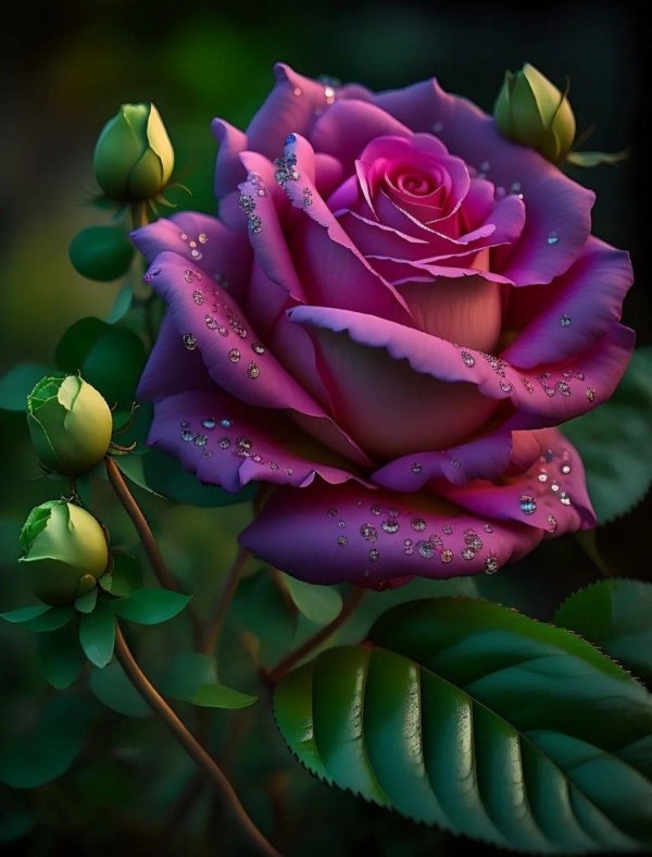 цветок красивый