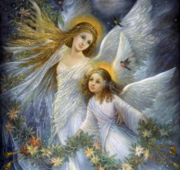 рождественские ангелы