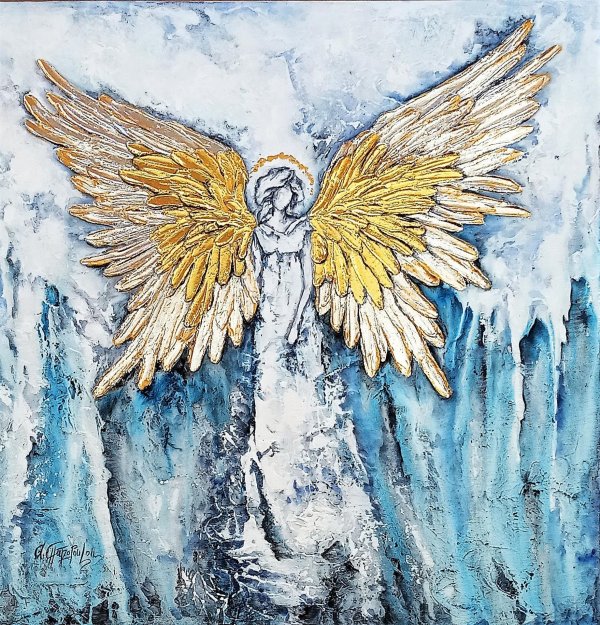 крылья ангела живопись