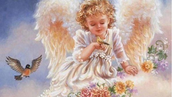 алмазная мозаика ангелочки