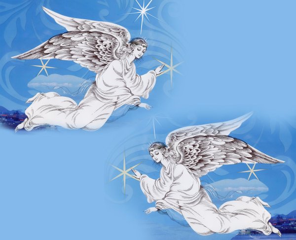 рождественские ангелы