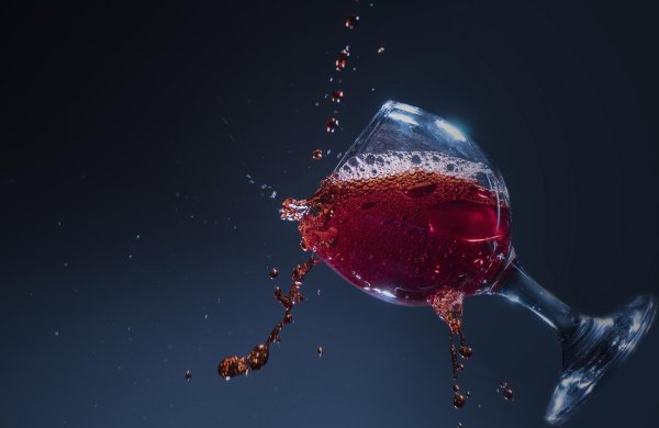 брызги вина