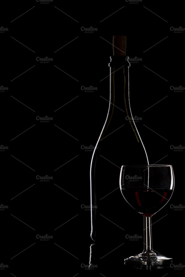 бутылка вина