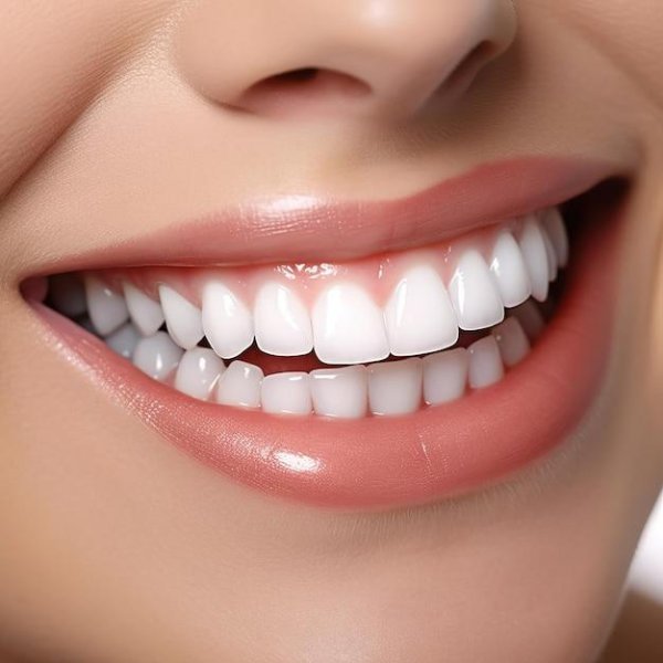 зубы белые