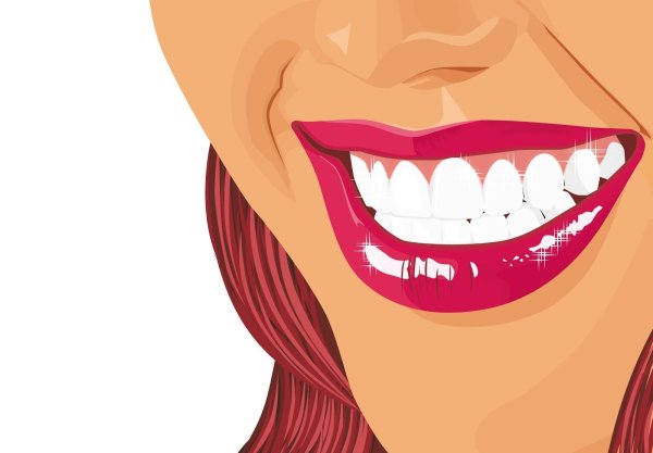 рот с зубами