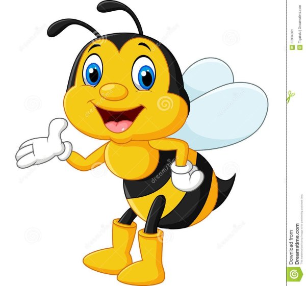 мультяшные пчелки