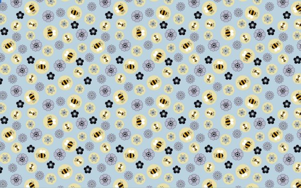пчелы фон