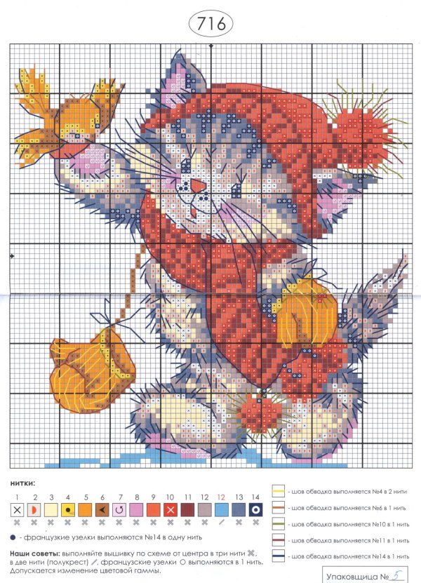 вышивка крестик