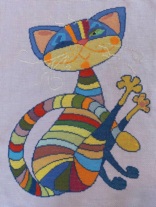 Коты нарисованные