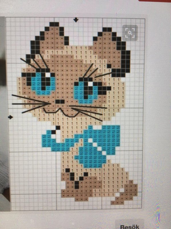 котенок гав крестиком