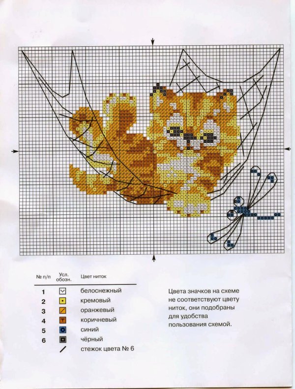 вышивание крестиком схема