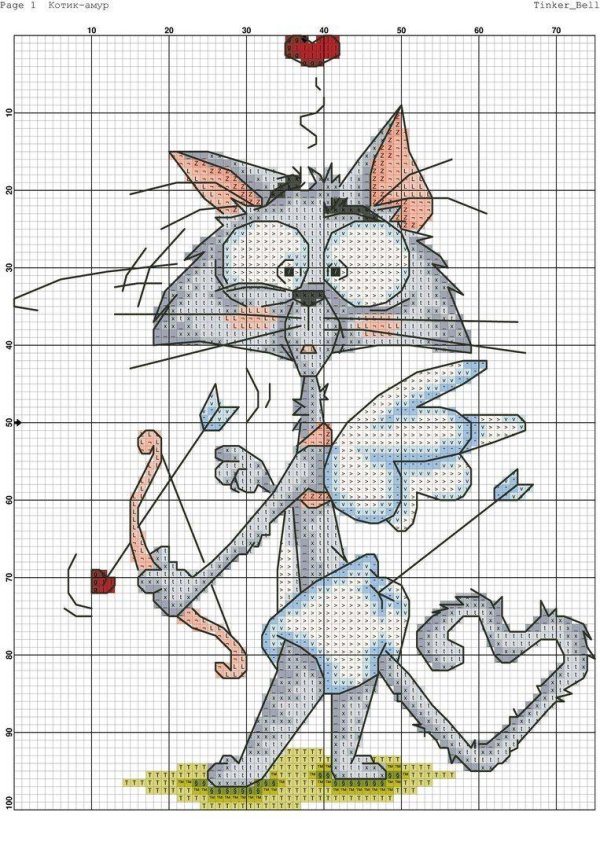 забавная вышивка