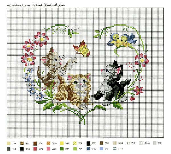 схема для вышивания крестиком