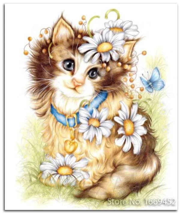 открытки с котятами красивые