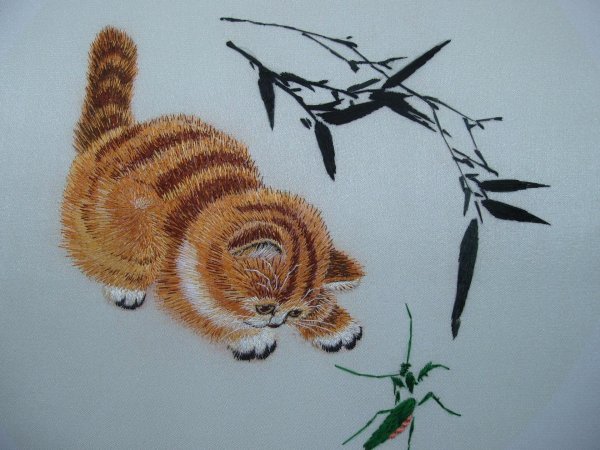 вышивка тигренок