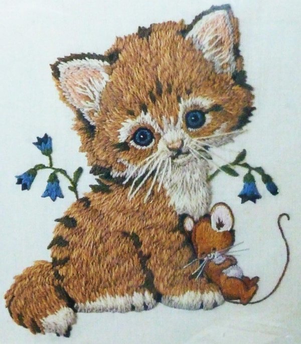 вышивание гладью