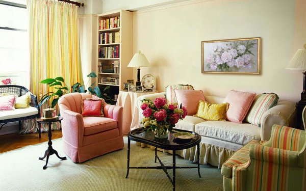 уютная гостиная