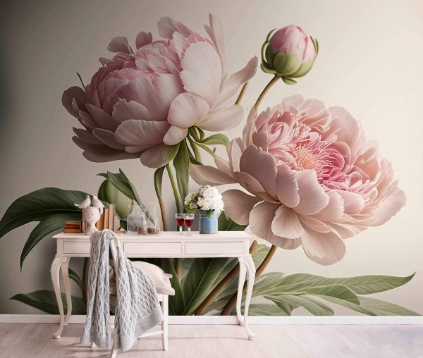 фотообои пионы