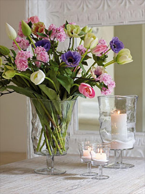 ваза тюльпанов