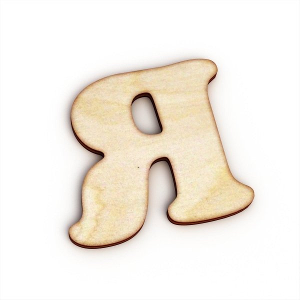 деревянная заготовка буквы к