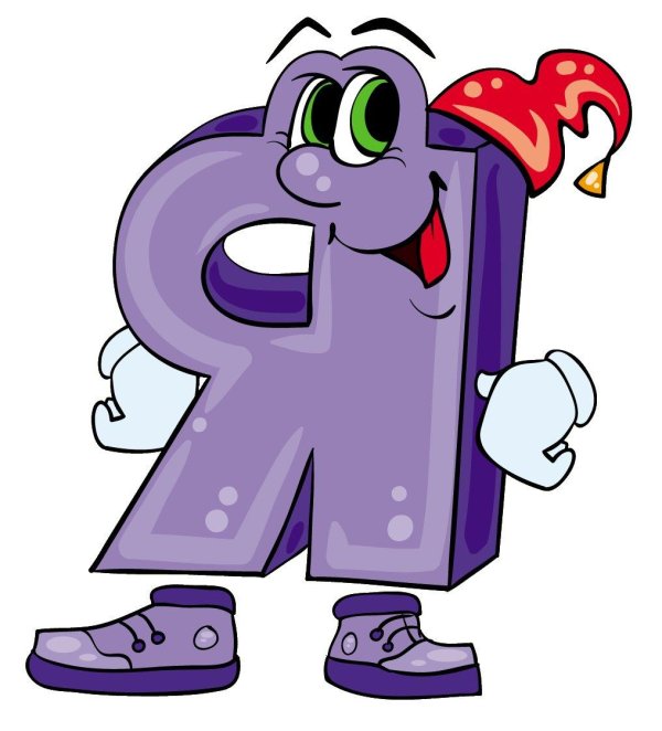 мультяшные буквы