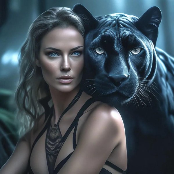 фотосессия с пантерой