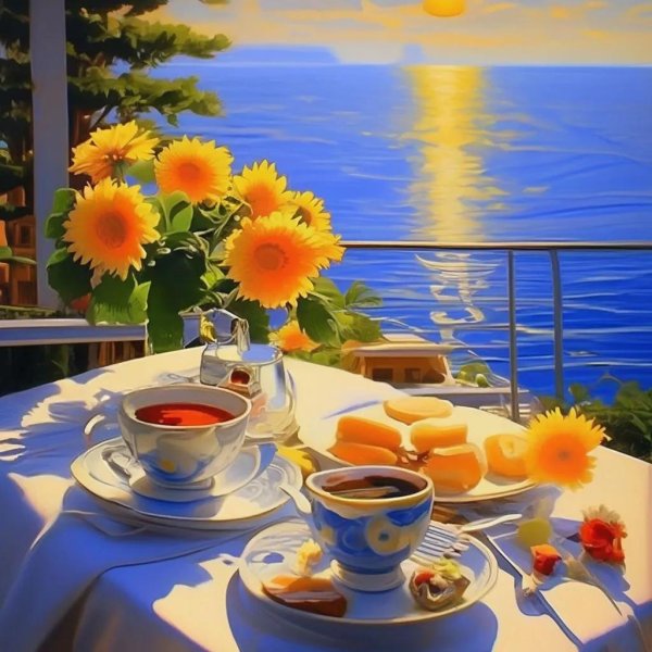 завтрак у моря