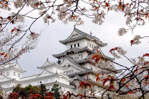 замок химэдзи достопримечательности японии