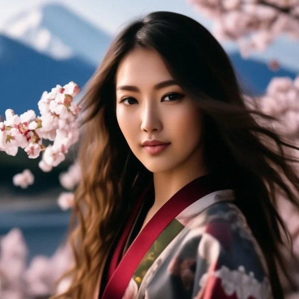 красивая японка