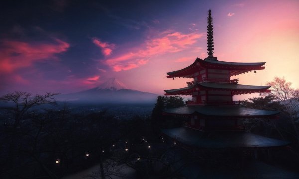 японская пагода