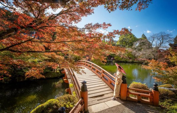 киото осенью