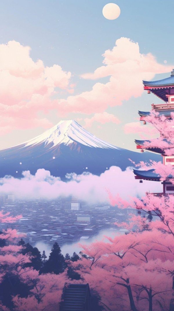 японские пейзажи