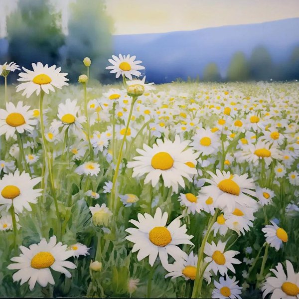 ромашковые поля