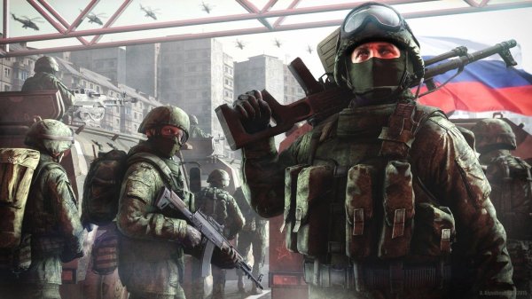 русские солдаты арт