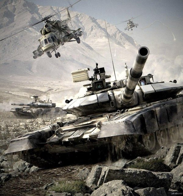 танк т 90 прорыв