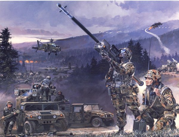 современная война