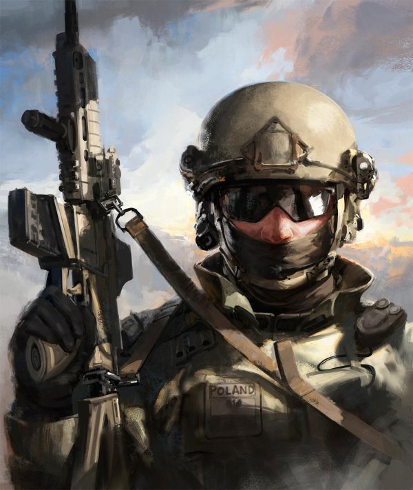 русские солдаты арт