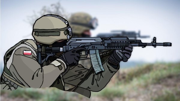 польские солдаты