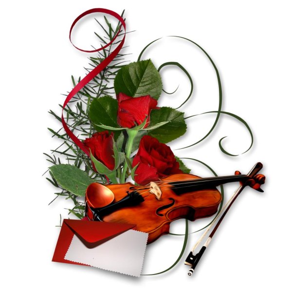 цветы для музыканта