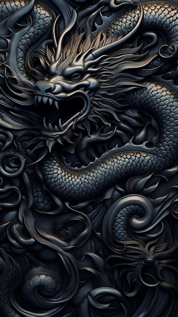 картины драконов