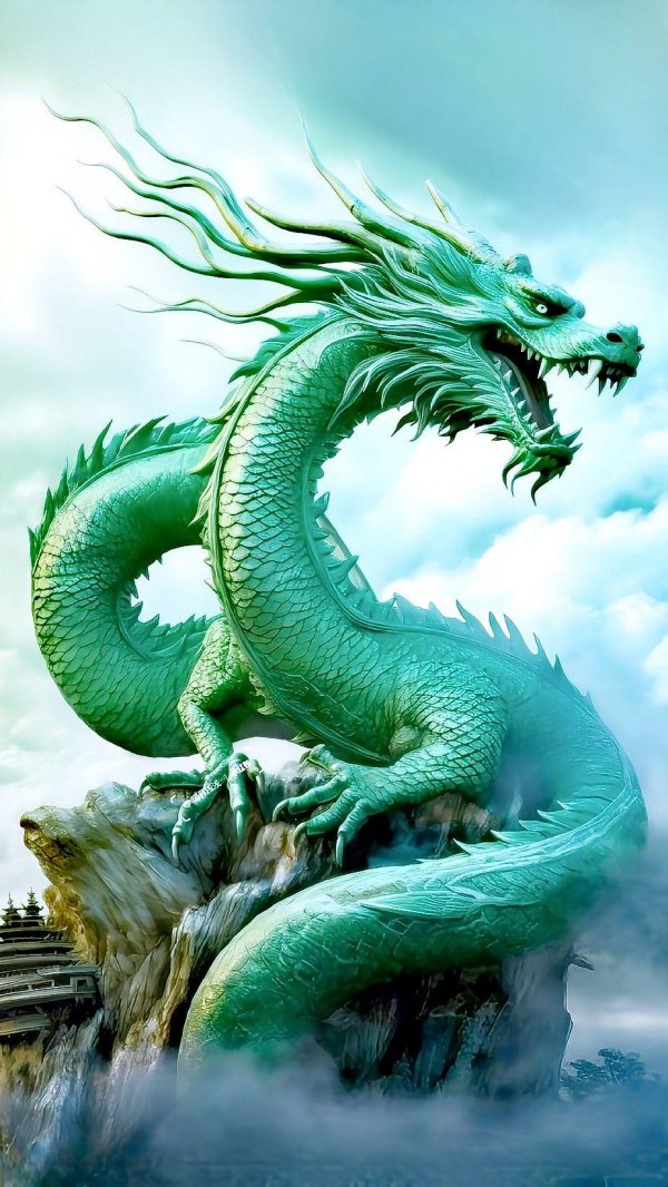 картины драконов