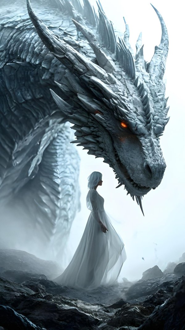 белые драконы