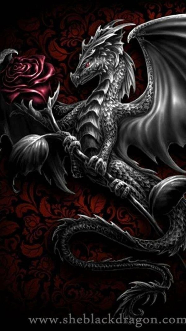 драконы эскиз