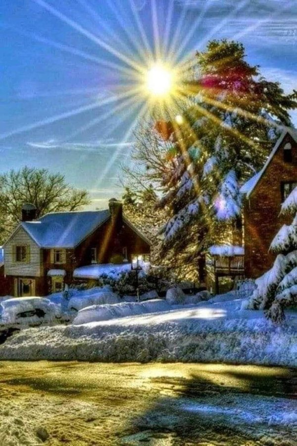 пейзаж зимний