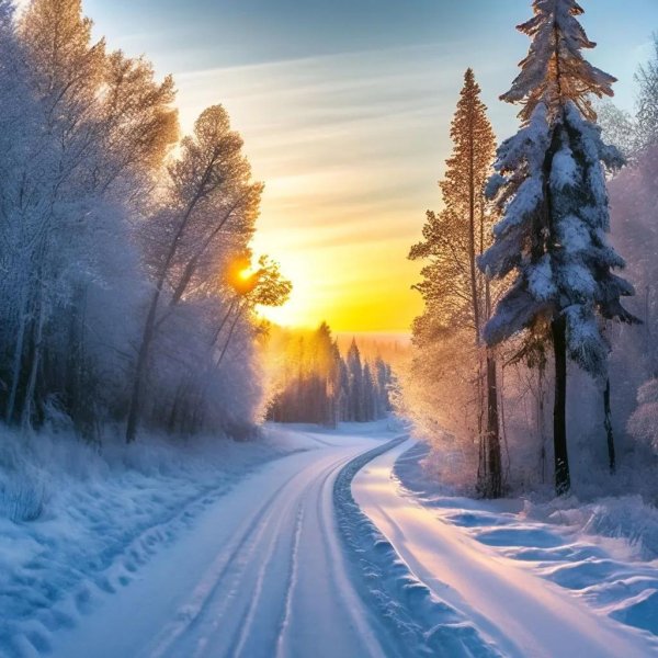 зимняя природа