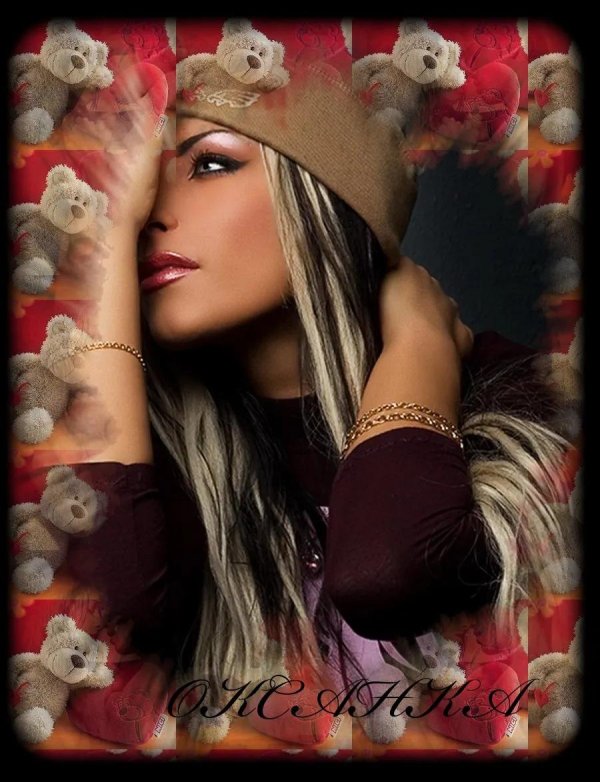 красива женщина