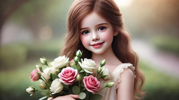 красива девушка