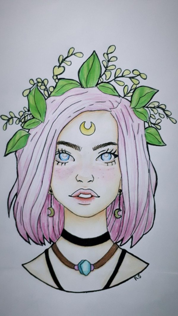 рисунки для скетчбука девушки