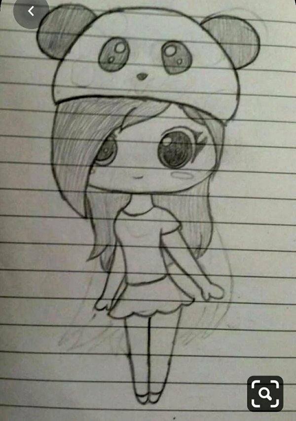 рисунки карандашом лёгкие и красивые для девочек